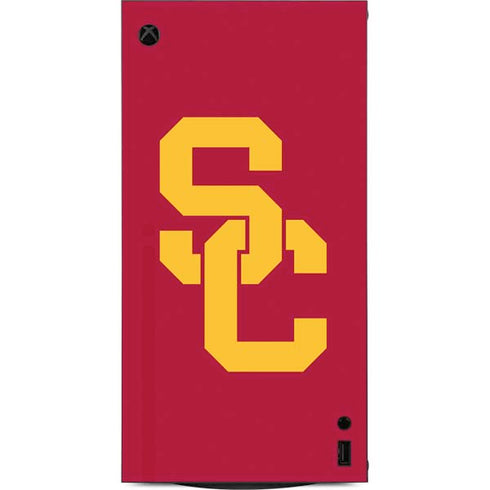 University of Southern California USC Red Logo XBox Series X Digital Edition Console Skin